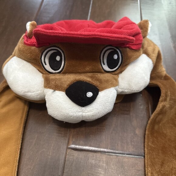 Buc-ees Beanie Hat One Size Unisex Winter Hat With Long Ear & Mittens HTF - Picture 5 of 11
